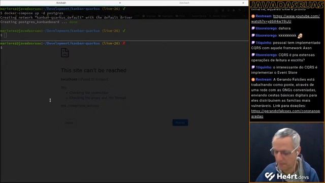 #26 JAVA das Ruas: QUARKUS - Criando TRELLO do ZERO. Conceitos de TDD, CQRS, Hexagonal смотреть онлайн