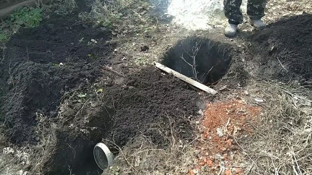 сделал яму для сжигания веток листьев смотреть онлайн