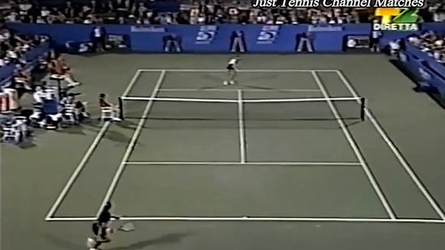 Anna Kournikova Vs. Barbara Paulus US Open 1996 R3