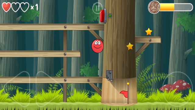 RED BALL 4 (Deep Forest). Level 21, 22, 23, 24, 25 смотреть онлайн