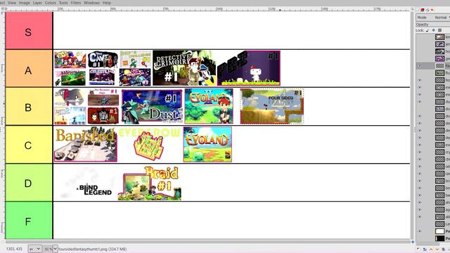ULTRA MEGA Tier List RANKING Every LET'S PLAY I've Ever Done смотреть онлайн