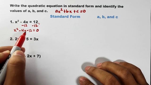 Introduction to Quadratic Equations - Standard Form ax^2 + bx + c = 0 @MathTeacherGon смотреть онлайн