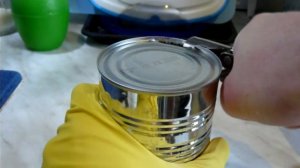 Как открыть консервы складным ножом