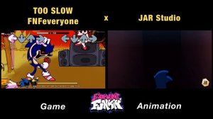 TOO SLOW LULLABY Sonic.exe VS Hypno | GAME x FNF Animation