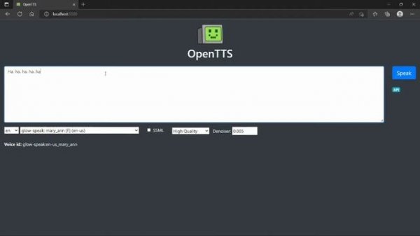 Setup a Text to Speech Engine(ON YOUR COMPUTER)