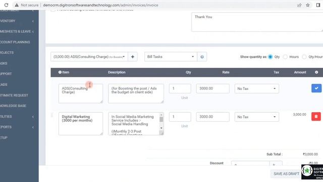 CRM Software - Invoices | смотреть онлайн