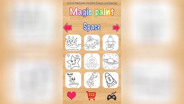 Magic paint - Kids coloring book | Gameplay смотреть онлайн