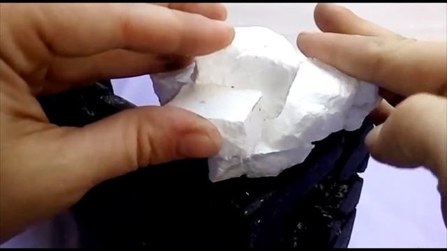 DYI. Декоративный водопад своими руками/ из пенопласта