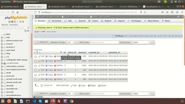 How to integrate Area chart | Area chart integration with Laravel | Learning Points смотреть онлайн