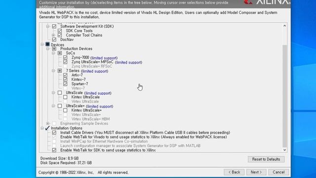 Xilinx Vivado webpack Tool 설치 방법 смотреть онлайн