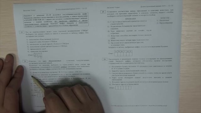 Демоверсия ОГЭ 2019 БИОЛОГИЯ.Какие изменения? смотреть онлайн