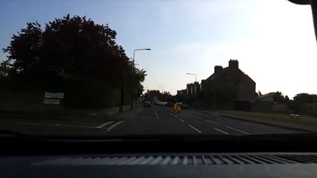 Driving around Scotland capital Edinburgh part 1. (Daft Punk) UK смотреть онлайн