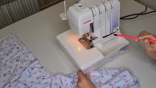 Как правильно обработать пеленку для малыша из трикотажа,Как настроить ОВЕРЛОК на обработку трикота смотреть онлайн