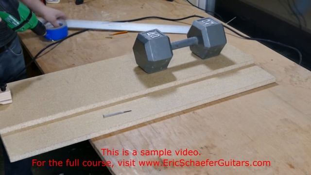 Making a Shooting Board - Eric Schaefer Guitars - Online Guitar Building School смотреть онлайн
