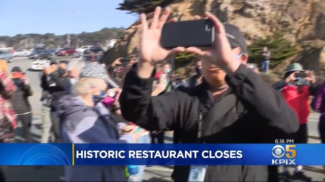SF's Historic Cliff House Sign Removed As Locals Mourn Restaurant's Demise