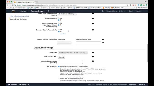 How to Set up an Amazon CloudFront Distribution for Your Amazon S3 Origin смотреть онлайн