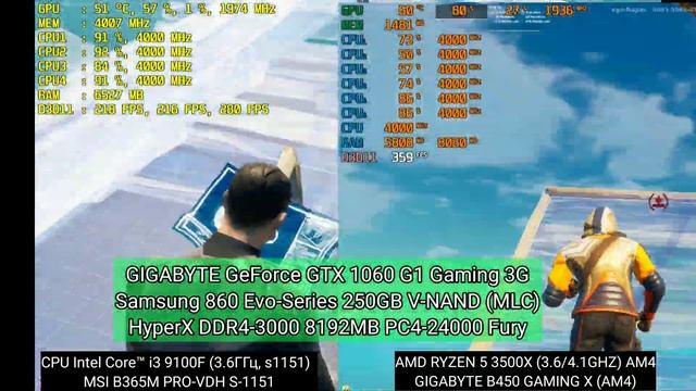 i3 9100F 3.6GHZ, s1151,MSI B365M PRO-VDH VS AMD RYZEN 5 3500X 3.6GHZ AM4 GIGABYTE B450 GAMING X смотреть онлайн