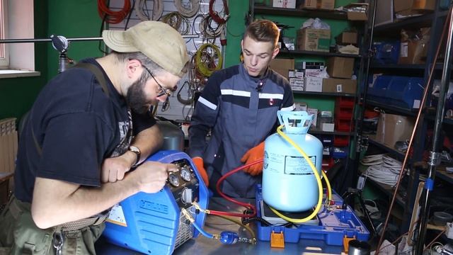 Станция эвакуации фреона Value VRR24L , инструкция по откачке.