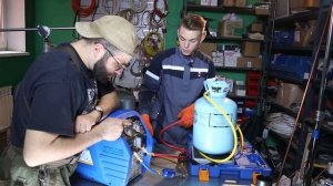 Станция эвакуации фреона Value VRR24L , инструкция по откачке.