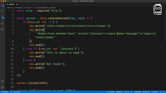 #6 - Node.js Stream & Buffer - Node.js Tutorial Bangla | Bangla Node js Tutorial смотреть онлайн