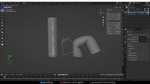 [Blender] Fix Wrong Bone Length / Orientation of imported Rigs смотреть онлайн