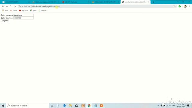 Creation of DataBase using PHP and HTML in Award space. || Part -3 || IOT смотреть онлайн