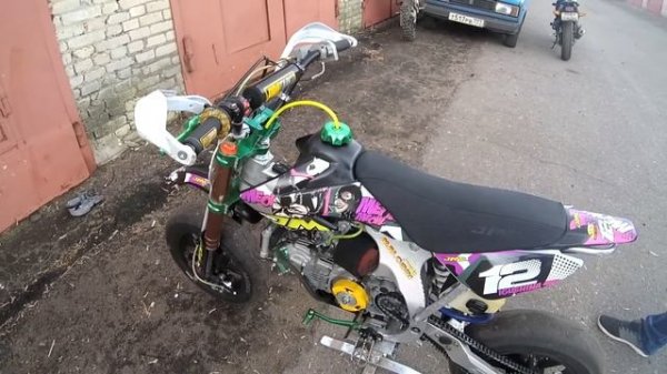 Malossi selettra на питбайке, топ зажигание