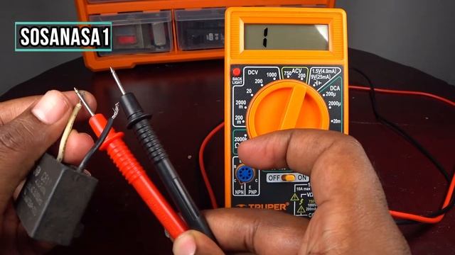 how to test a fan capacitor/condenser using a digital multimeter very easy way (method #2) смотреть онлайн