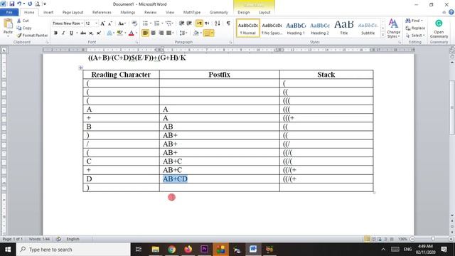 Infix to Postfix Conversion смотреть онлайн