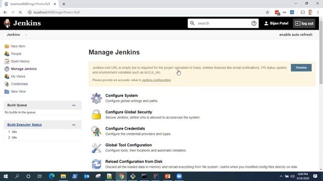 Jenkins Tutorial - Configure Global Security and User Authentication in Jenkins смотреть онлайн