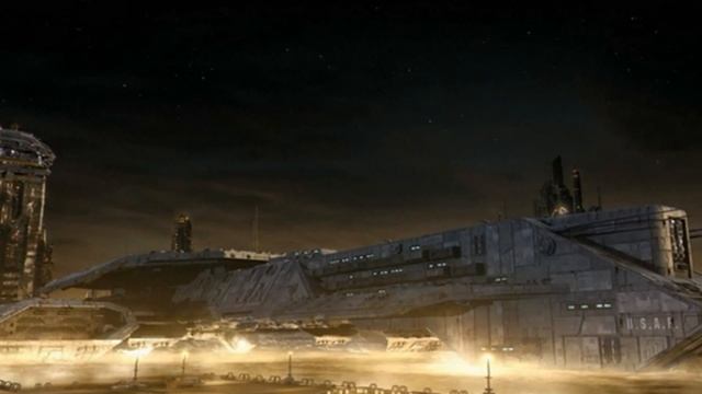 Космические корабли. Корабль Таури. Звездные Врата. Дедал. смотреть онлайн