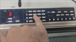 Програмный блок вязальной машины Brother 965I (Brother 965I hov to program)