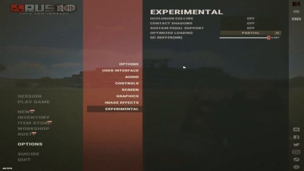 НАСТРОЙКИ РАСТ ДЛЯ КОМБАТЕРОВ RUST SETTINGS FOR COMBATANTS