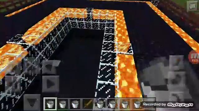 Minecraft защита замка #1