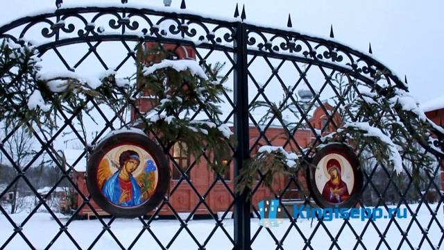 Крупный духовный центр на берегу Луги, или ... KINGISEPP.RU смотреть онлайн