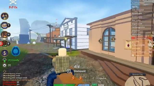 роблокс , хороший старт на диком западе смотреть онлайн