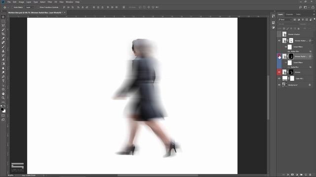 Make Motion Blur People for Interior - Photoshop Architecture (Ghép người trong nội thất) смотреть онлайн