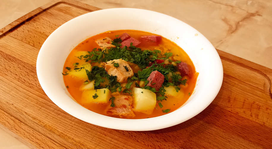 Гороховый суп смотреть онлайн