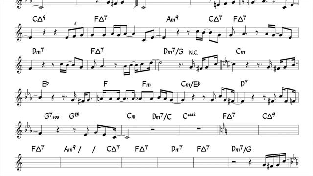 My Valentine (McCartney) - Backing track + music sheet смотреть онлайн