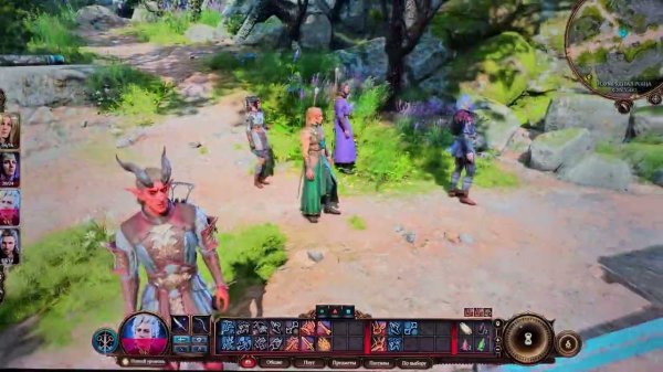 Baldur's Gate 3 геймпад или клавиатура и мышь