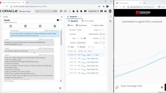 Koopid for Oracle Service Demo смотреть онлайн
