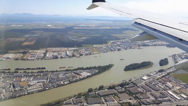 Посадка в Ванкувере. Boeing737-8