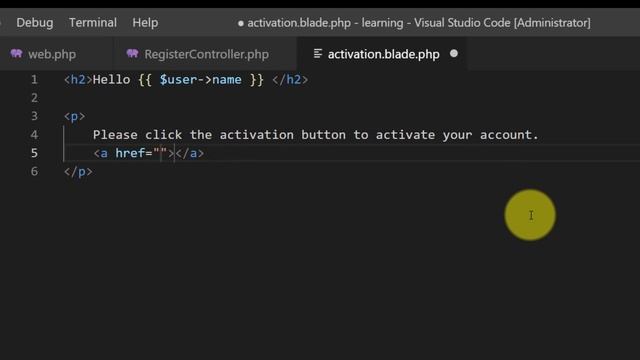Laravel User Activation Email - Become a Master in Laravel - 25 смотреть онлайн