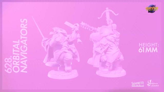 Huppus, Space Mercenaries - January 2023 | 3D Printable Hippos смотреть онлайн