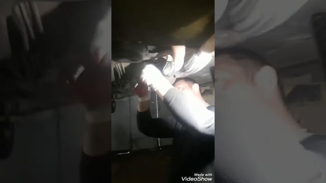 Lancia Thema 1989  год - замена гофр глушителя