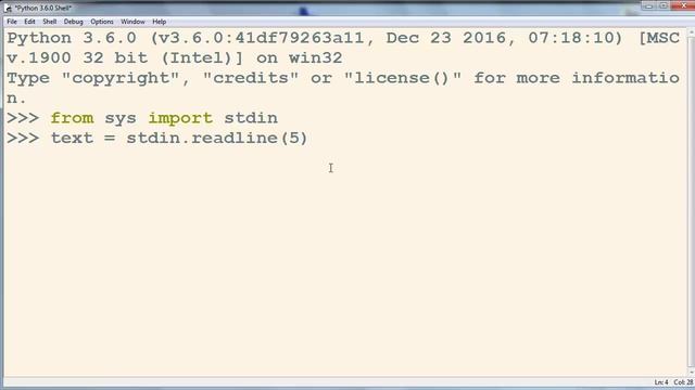 How to Read Specific Number of Characters From Input in Python language смотреть онлайн