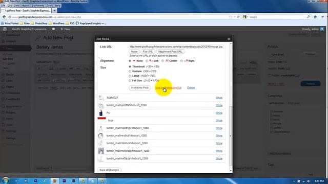 How to upload image in wordpress post смотреть онлайн