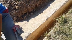 фундамент из бута. Закладываем основание.