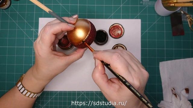 Новогодний шар с объёмным декором, мастер-класс смотреть онлайн