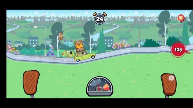 Mr Bean game: special delivery game challenges cartoons amazing delivery game #02 смотреть онлайн